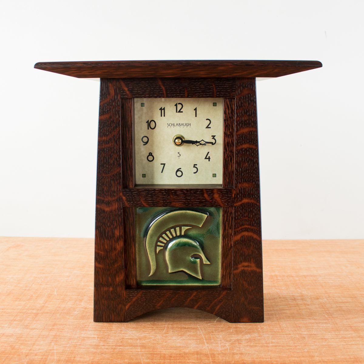 MSU Runwell Desk Clock