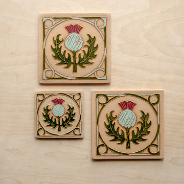 Earthen Craft Pottery | Thistle Tile Collection