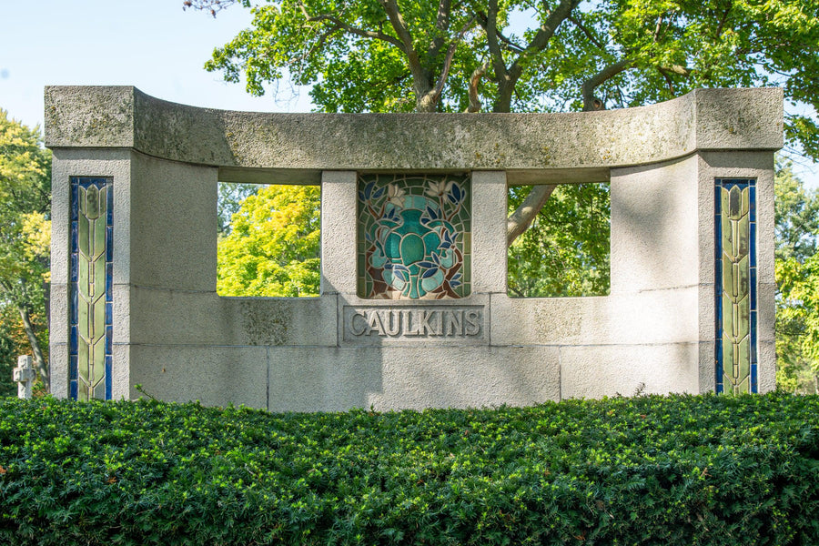 Pewabic Co-Founder Memorial Monument