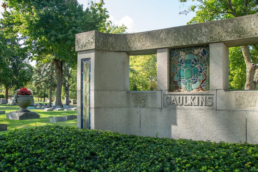 Pewabic Co-Founder Memorial Monument