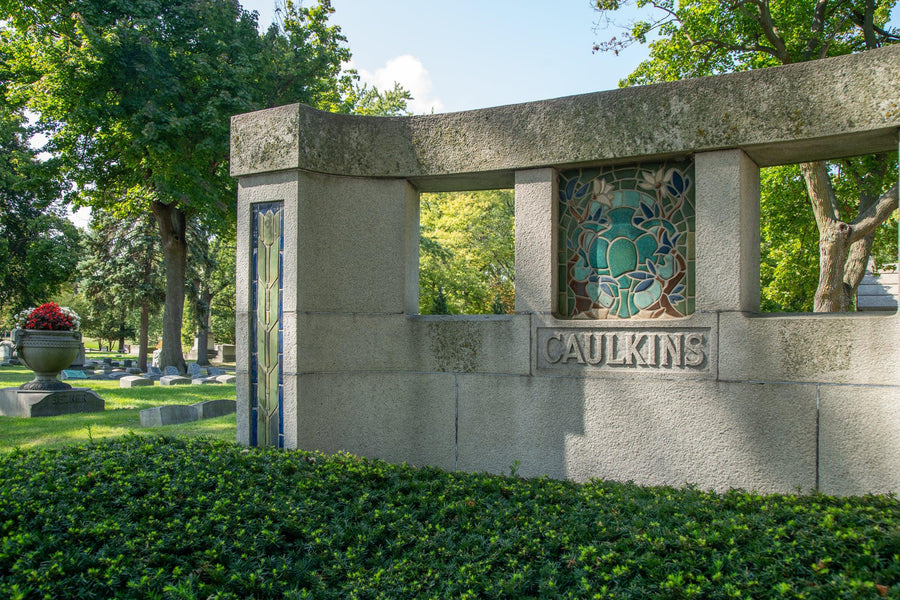 Pewabic Co-Founder Memorial Monument