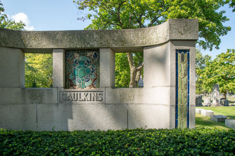 Pewabic Co-Founder Memorial Monument