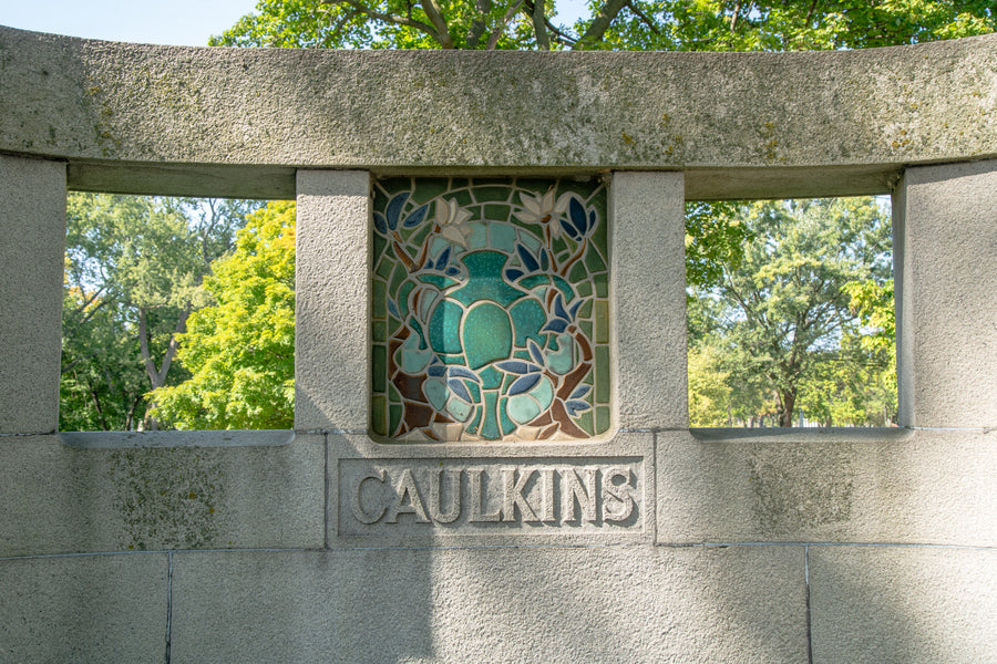 Pewabic Co-Founder Memorial Monument