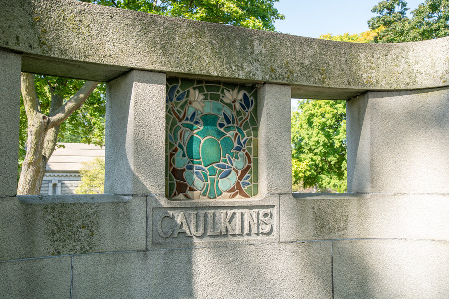 Pewabic Co-Founder Memorial Monument