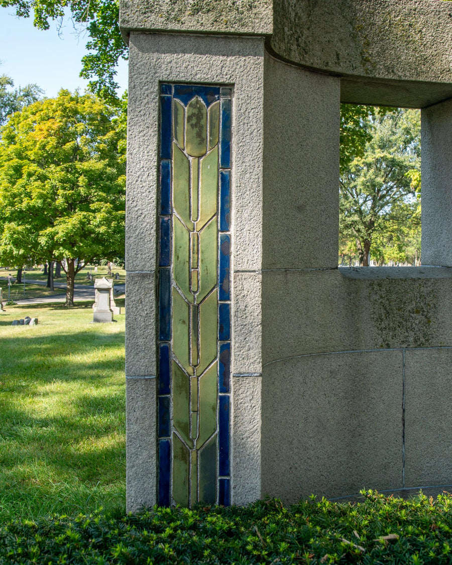 Pewabic Co-Founder Memorial Monument