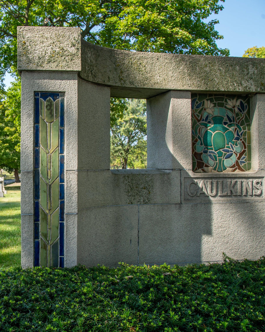 Pewabic Co-Founder Memorial Monument