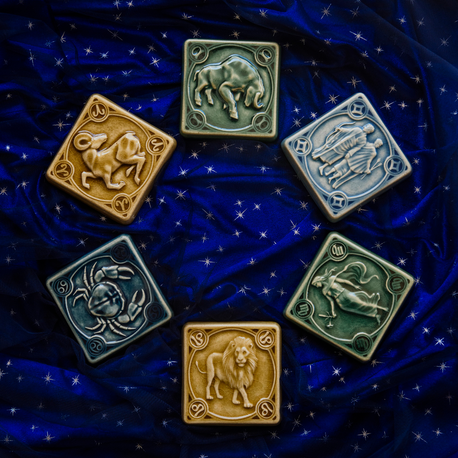 Leo | Zodiac Tile