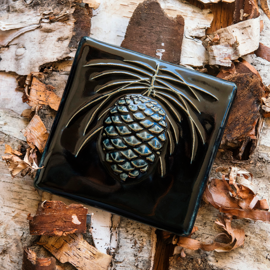 6X6 Pinecone Tile