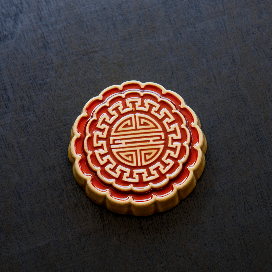 Mooncake Paperweight | Two Tone