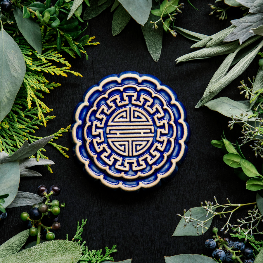 Mooncake Paperweight | Two Tone