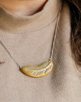 Feather Necklace | Iridescent