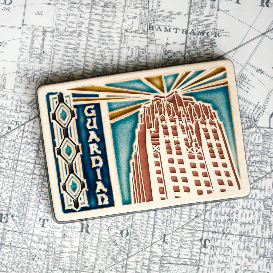 Guardian Building Postcard Tile