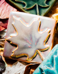 3x3 Maple Leaf Tile | Iridescent