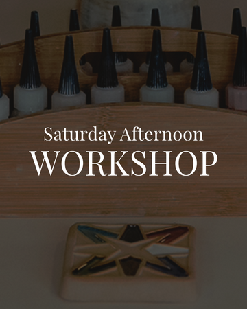 Saturday Tile Glazing Workshop 1-2pm | 11/16/2024