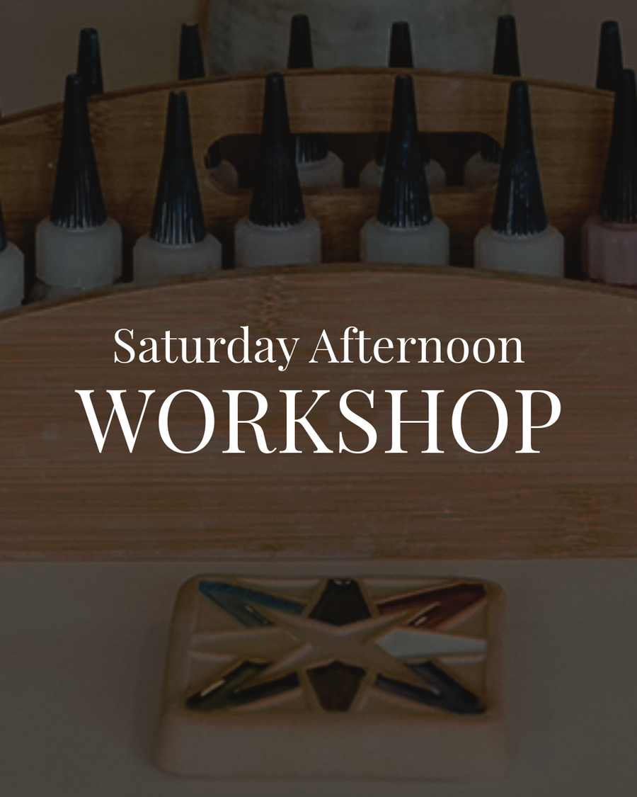 Saturday Tile Glazing Workshop 1-2pm | 3/22/2025