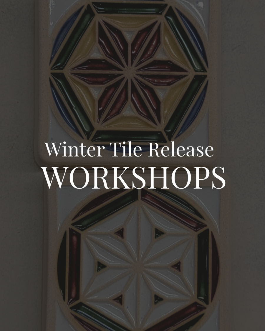 Winter Tile Release Workshop 1/11 | 2pm-3pm