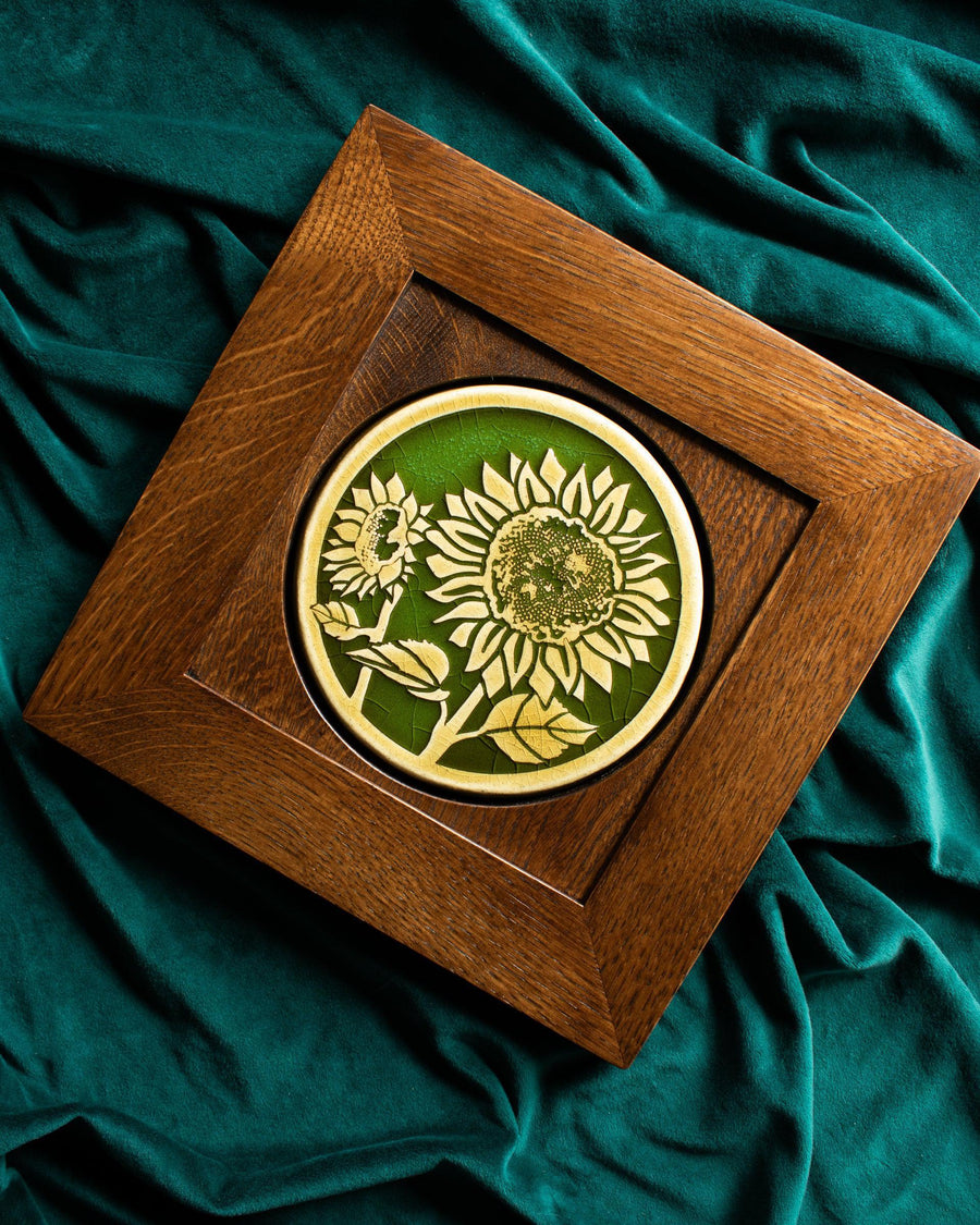 Framed Sunflower Trivet | Two Tone