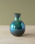 Classic Bud Vase | Matte Green Iridescent