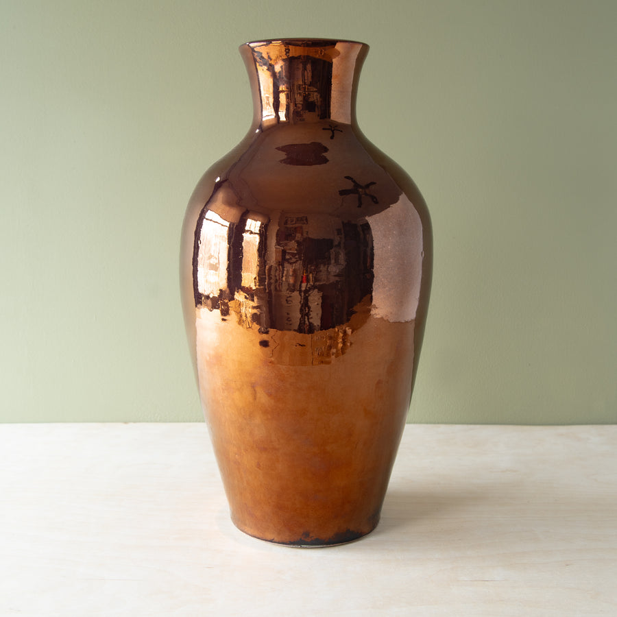 XL Custom Vase | Copper Iridescent