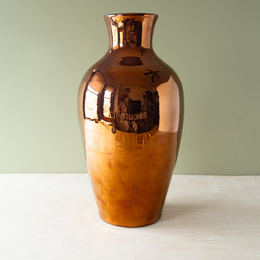 XL Custom Vase | Copper Iridescent