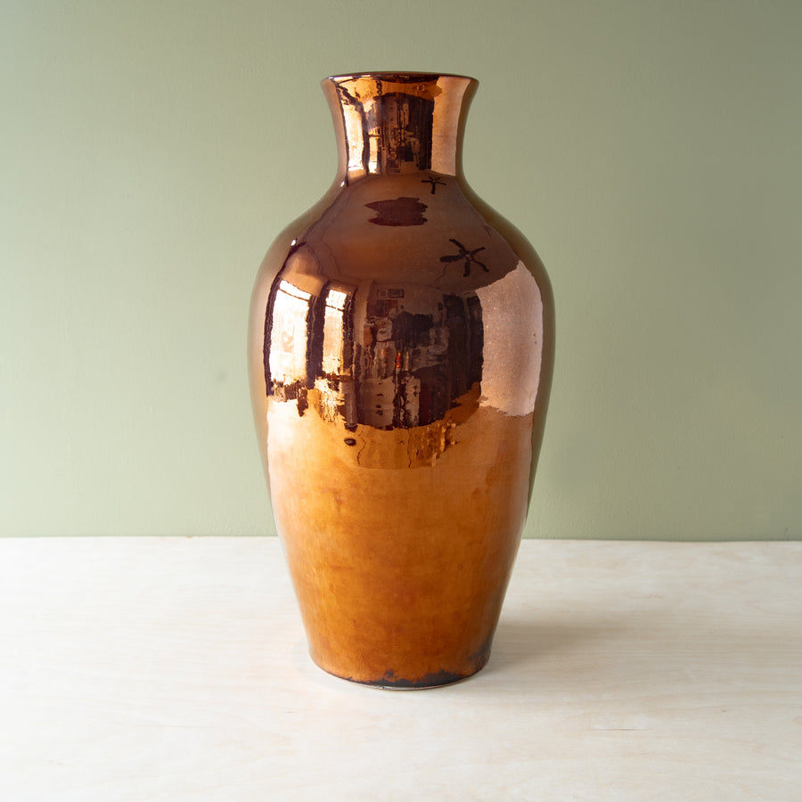 XL Custom Vase | Copper Iridescent