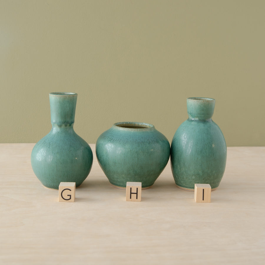 Pewabic Green Petite Vase