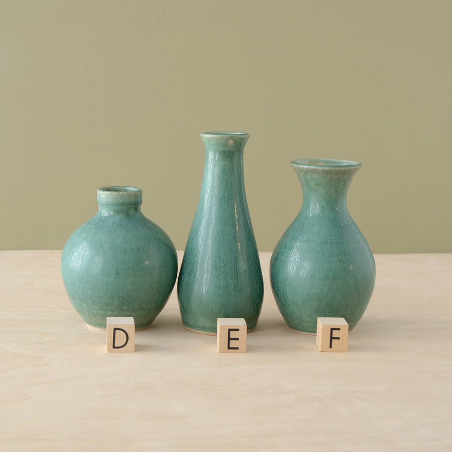 Pewabic Green Petite Vase