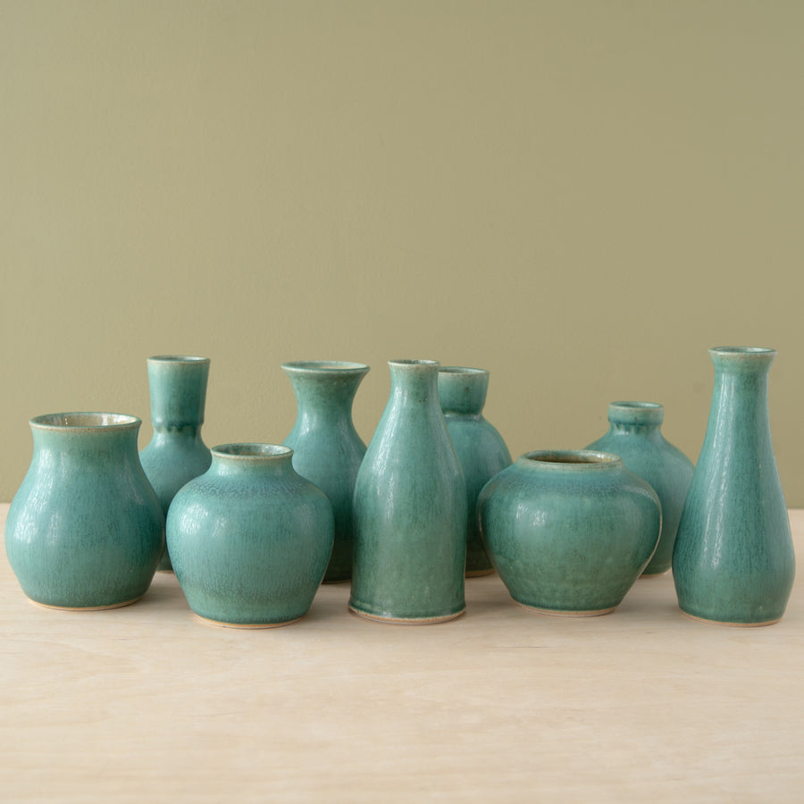 Pewabic Green Petite Vase