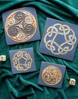 Earthen Craft Pottery | Blue Celtic Knot Collection