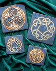 Earthen Craft Pottery | Blue Celtic Knot Collection