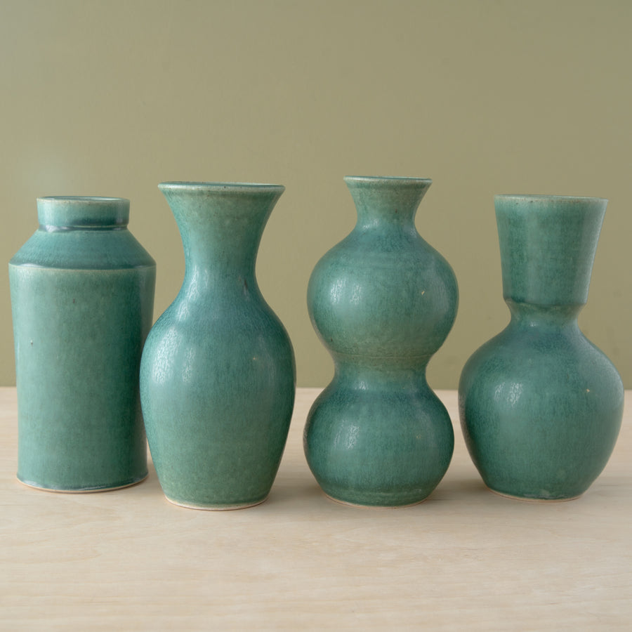 Mezza Vases | Pewabic Green