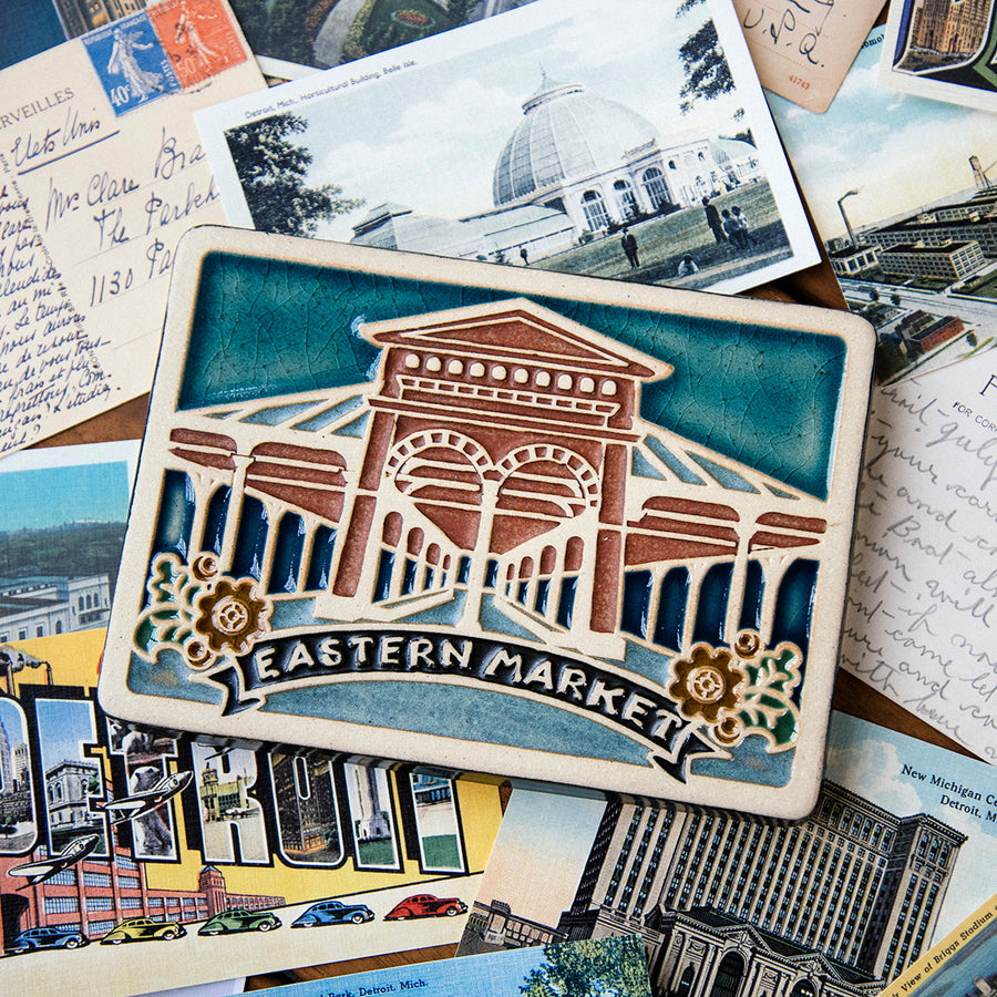 Eastern Market Postcard Tile