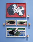 Sligo Creek | Hand-Painted Cat Tile Collection