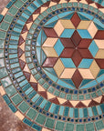 Rose Window Floor Medallion