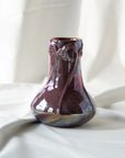 Limited Edition Snowdrop Vase | Plum Iridescent