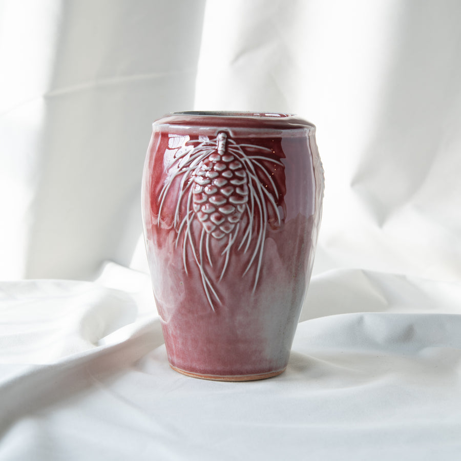 Limited Edition Pinecone Vase | Snowberry