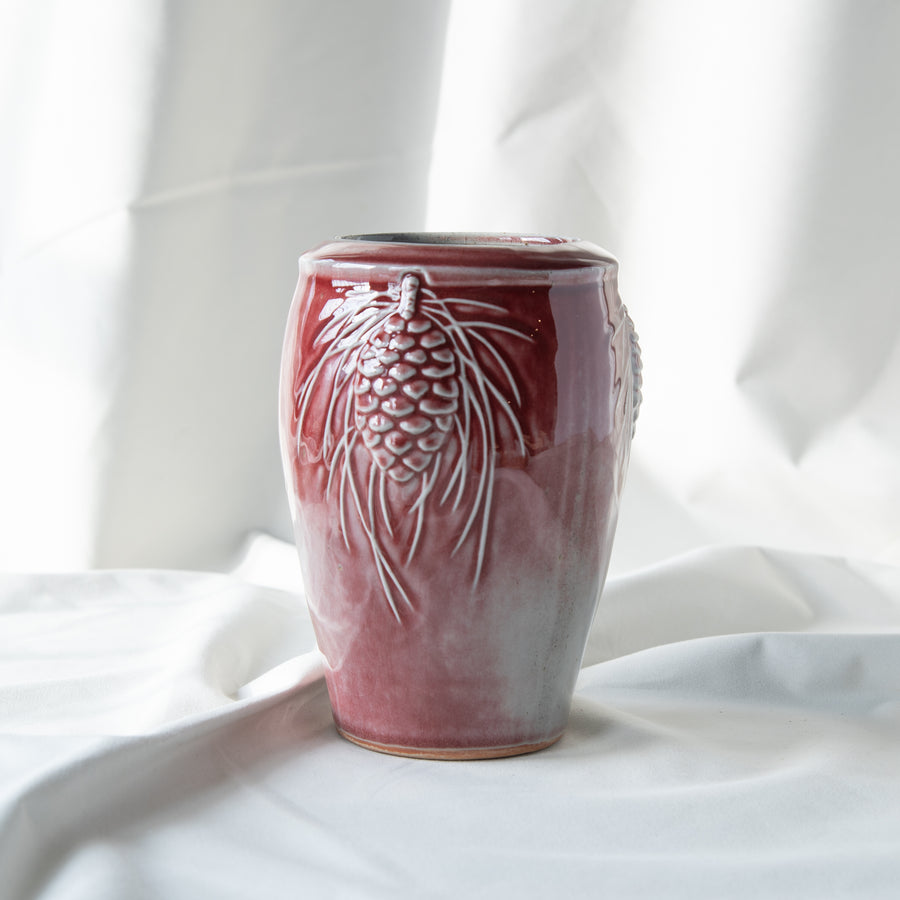 Limited Edition Pinecone Vase | Snowberry