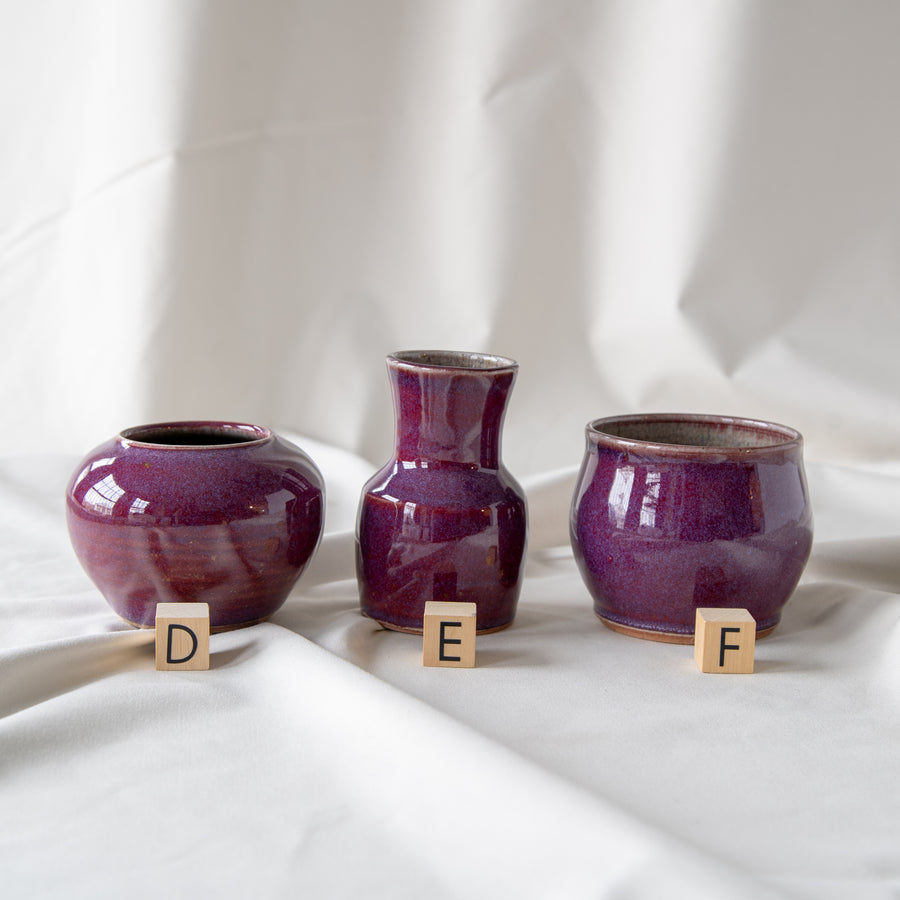 Limited Edition Petite Vases | Wildberry