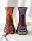 Limited Edition Step Vase | Plum Iridescent