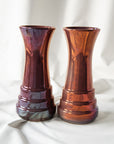 Limited Edition Step Vase | Plum Iridescent