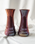 Limited Edition Step Vase | Plum Iridescent