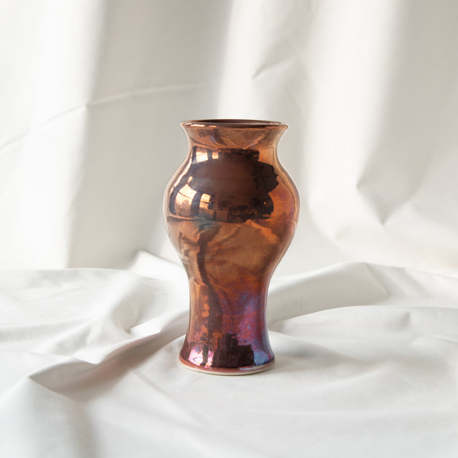 Limited Edition Small Classic Vase | Plum Iridescent