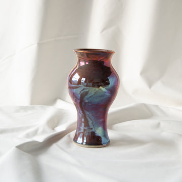 Limited Edition Small Classic Vase | Plum Iridescent