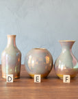 Blush Iridescent Petite Vase