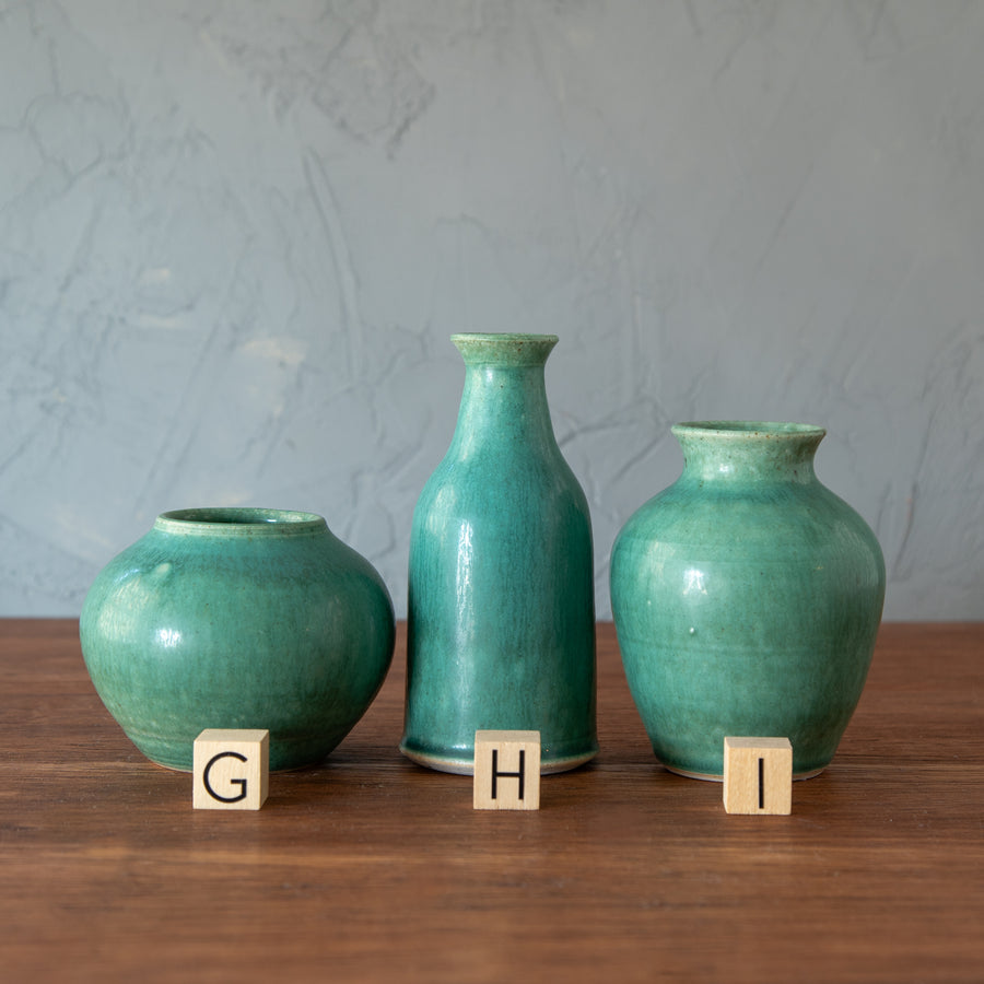 Pewabic Green Petite Vase