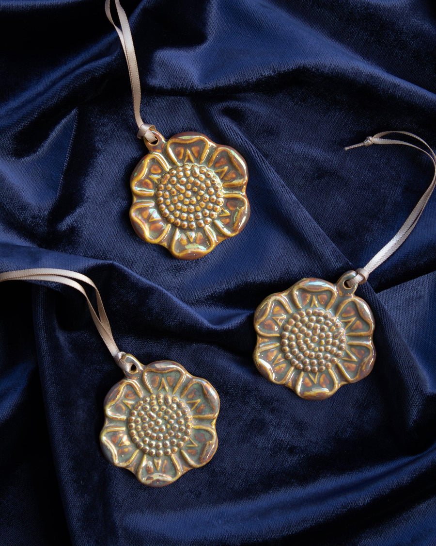 Limited Edition Tudor Rose Ornaments | Iridescent