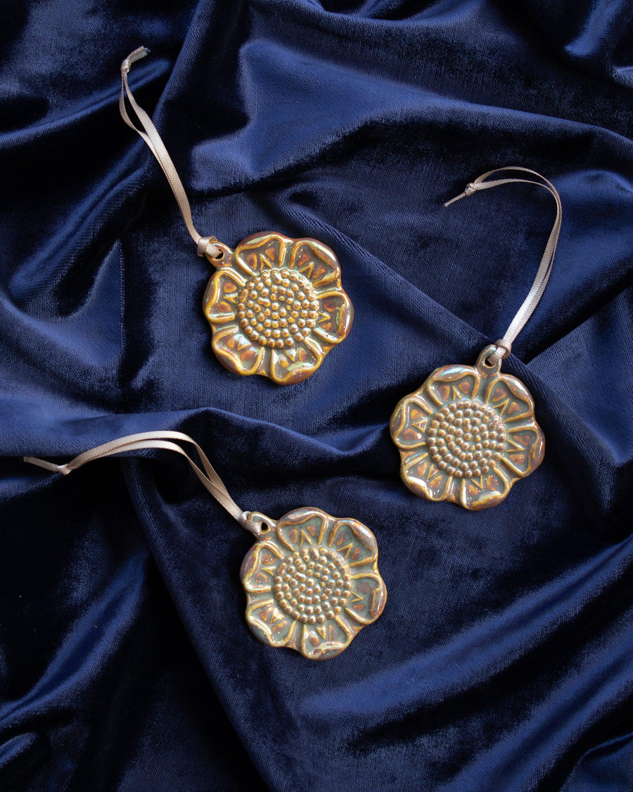 Limited Edition Tudor Rose Ornaments | Iridescent