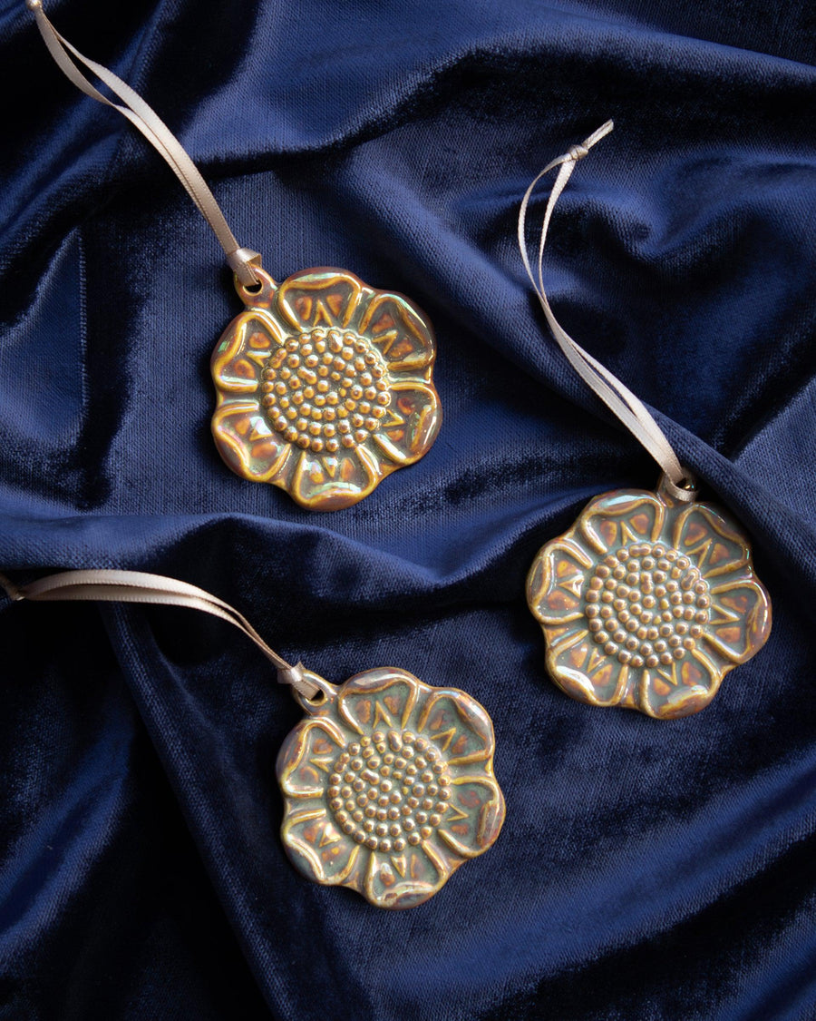 Limited Edition Tudor Rose Ornaments | Iridescent