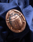 Limited Edition Scarab Paperweights | Copper Iridescent