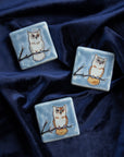 Limited Edition Owl Tiles | Hand-Painted